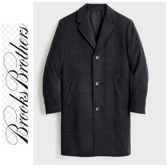brooks brothers cashmere overcoat
